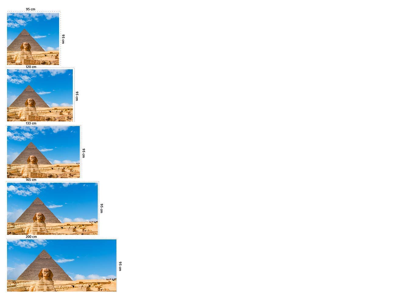 Oedim Tappeto Piramide per camere in PVC | Varie Misure | Moquette PVC | Pavimento vinilico | Decorazione per la casa | Pavimento Sintasol | Protezione per Bambini | 95x133cm