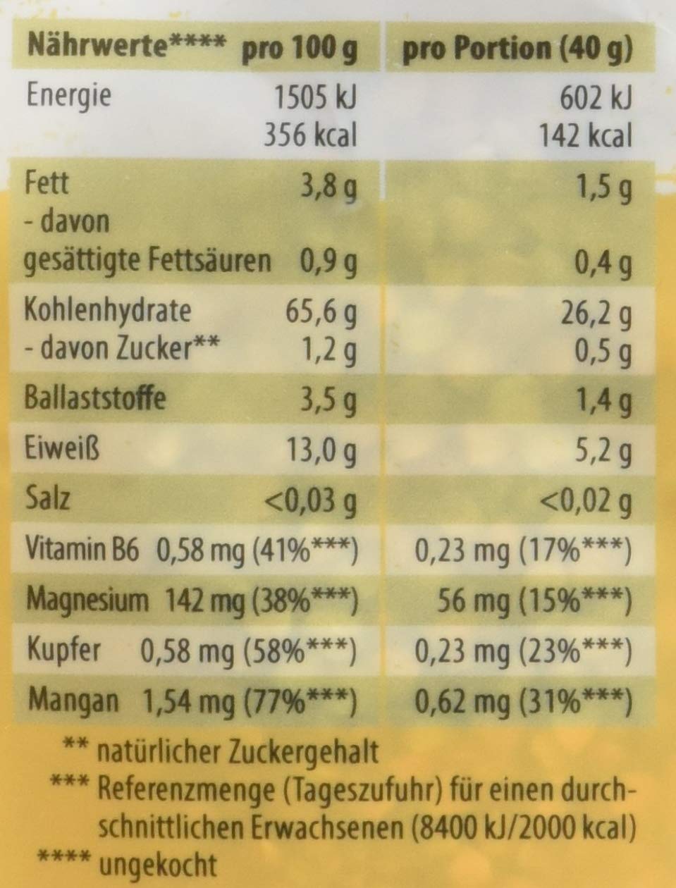 Reformhaus Buchweizen ganz Bio, 6er Pack (6 x 500 g)