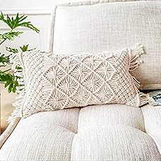 Funda de Cojín Boho, 30x50cm Funda Cojín Decorativ...