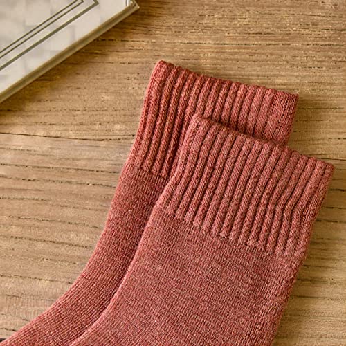 Keuien Womens Wool Socks, 5 Pairs Thick Winter Warm Socks, Soft Thermal Socks Gifts For Women #TOP3