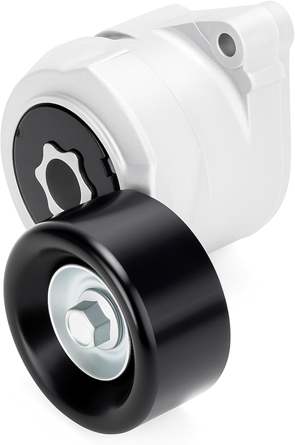 Belt Tensioner Assembly with Pulley Compatible with Honda Crosstour 2012-2015, Accord 2008-2012 & Acura TSX 2009-2014, 2.4L, Replace# 31170RLFJ01, 31170R40A01