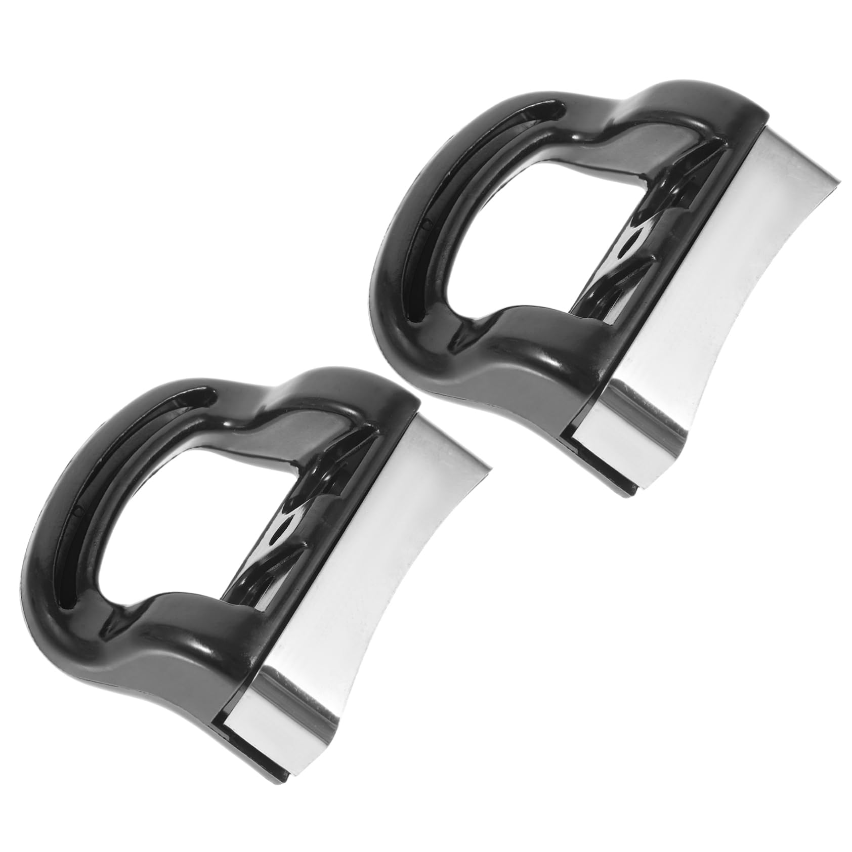 Mikinona 2pcs Pressure Cooker Handles Ergonomic Scald Pot Side Handle Replacements Sturdy Construction for Secure Grip Soup Pots and Pressure Cookers
