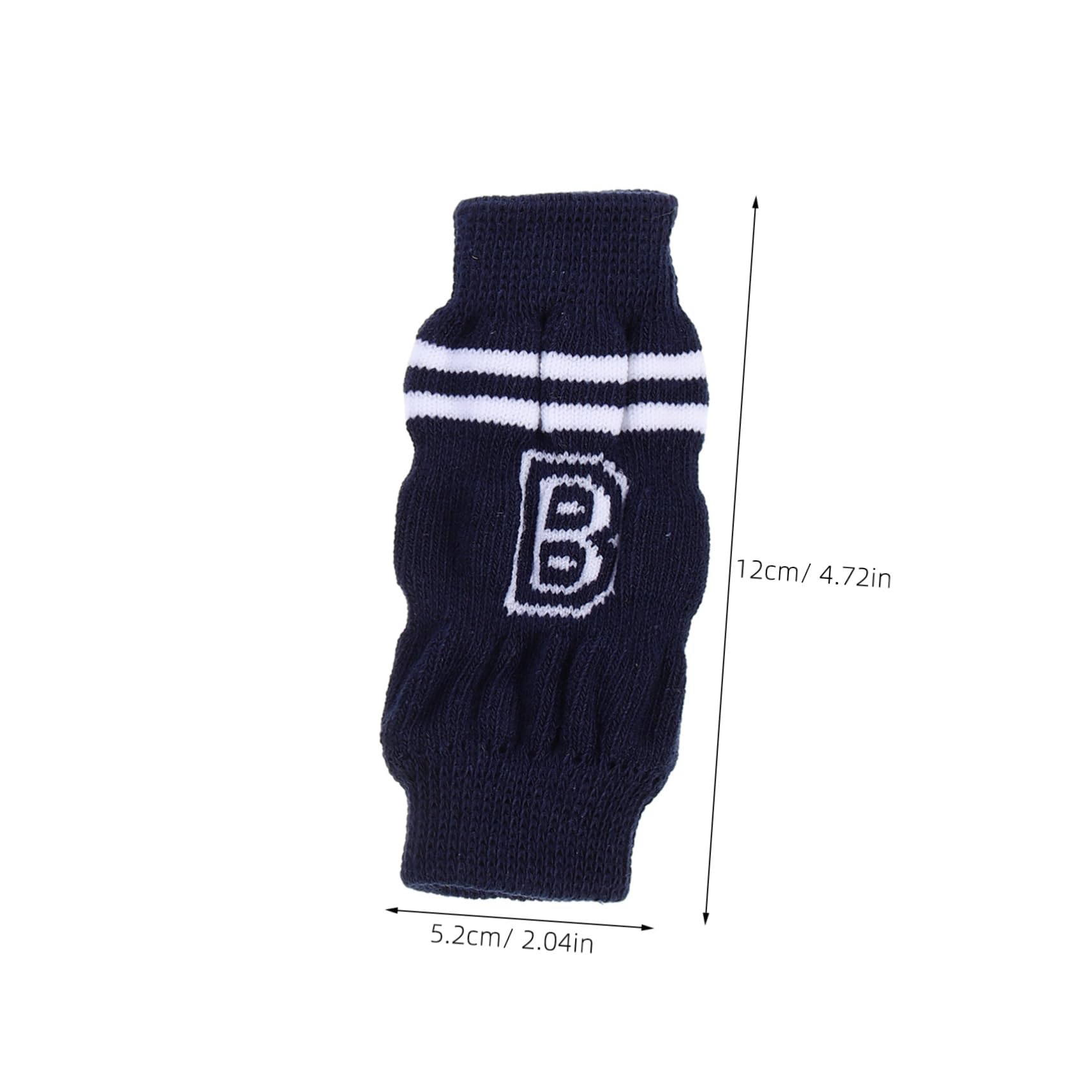 HEMOTON 4Pcs Slip Dog Leg Warmers Cute Cartoon Pet Socks for Indoor Outdoor Use Non Skid Pet Leggings for Walking Running Fits Dogs Weighing