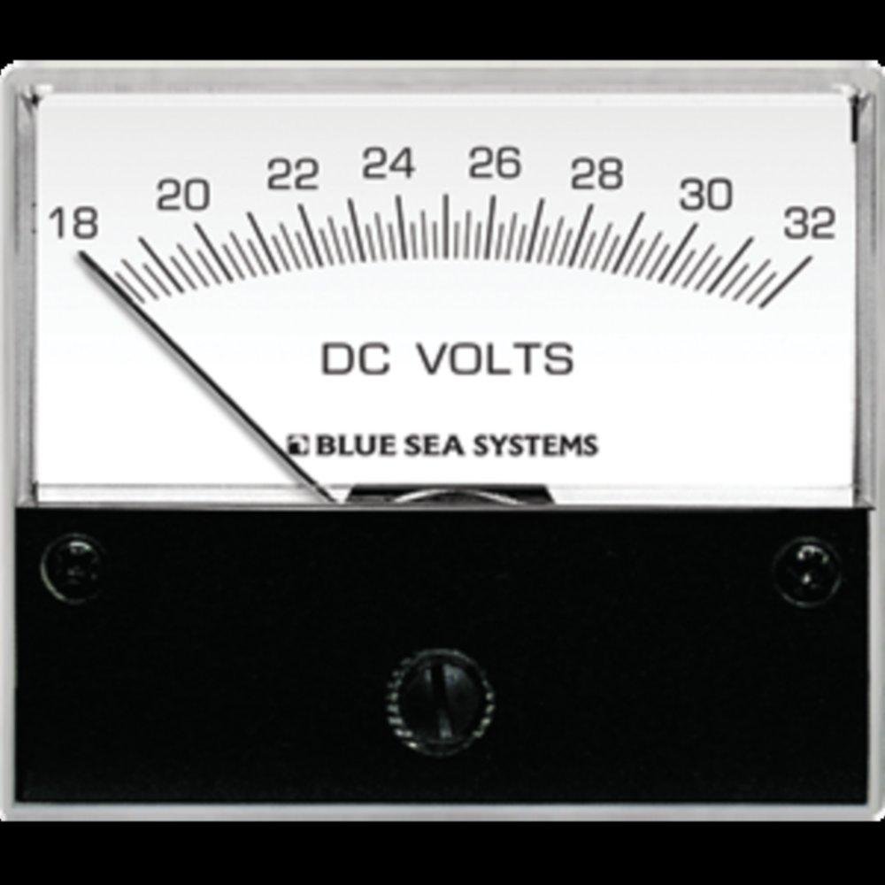 Blue Sea 8240 DC Analog Voltmeter - 2-3/4 Face, 18-32 Volts DC Consumer Electronics