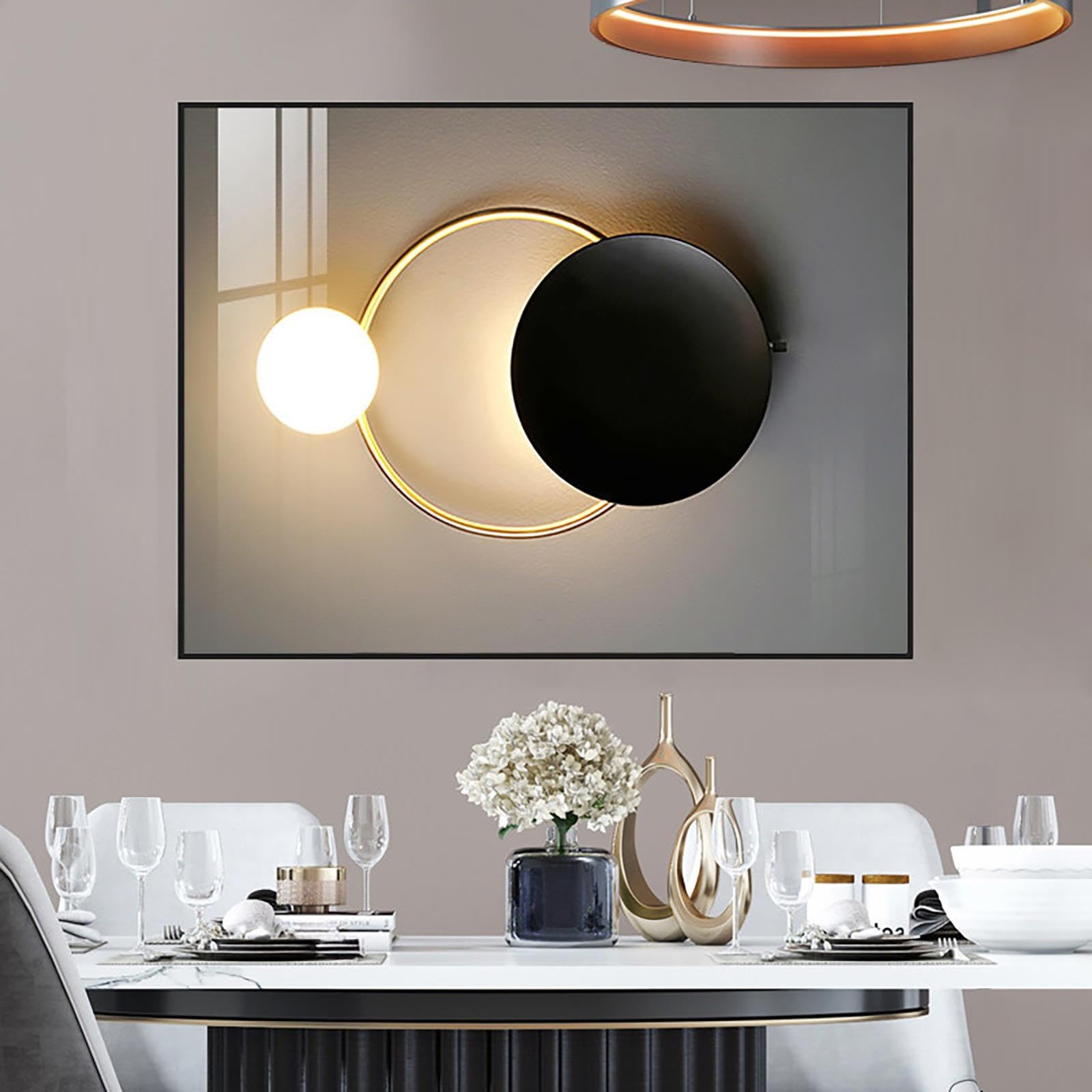 Cubre Cuadro Eléctrico Decorativo, Estilo Nórdico, Cristal, Sin Perforar