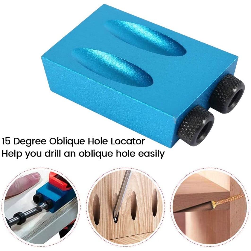 Tornillo De Bolsillo Tornillo Jig Dowel Drowel Kitery Kit Carpenters Guías De Madera De Madera Guías De Ángulo De Articulación Cabeño De Carpintería De Carpinter