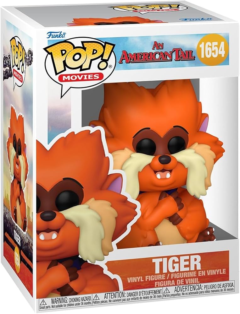 Amazon.com: Funko POP Movies: American Tail – Tiger