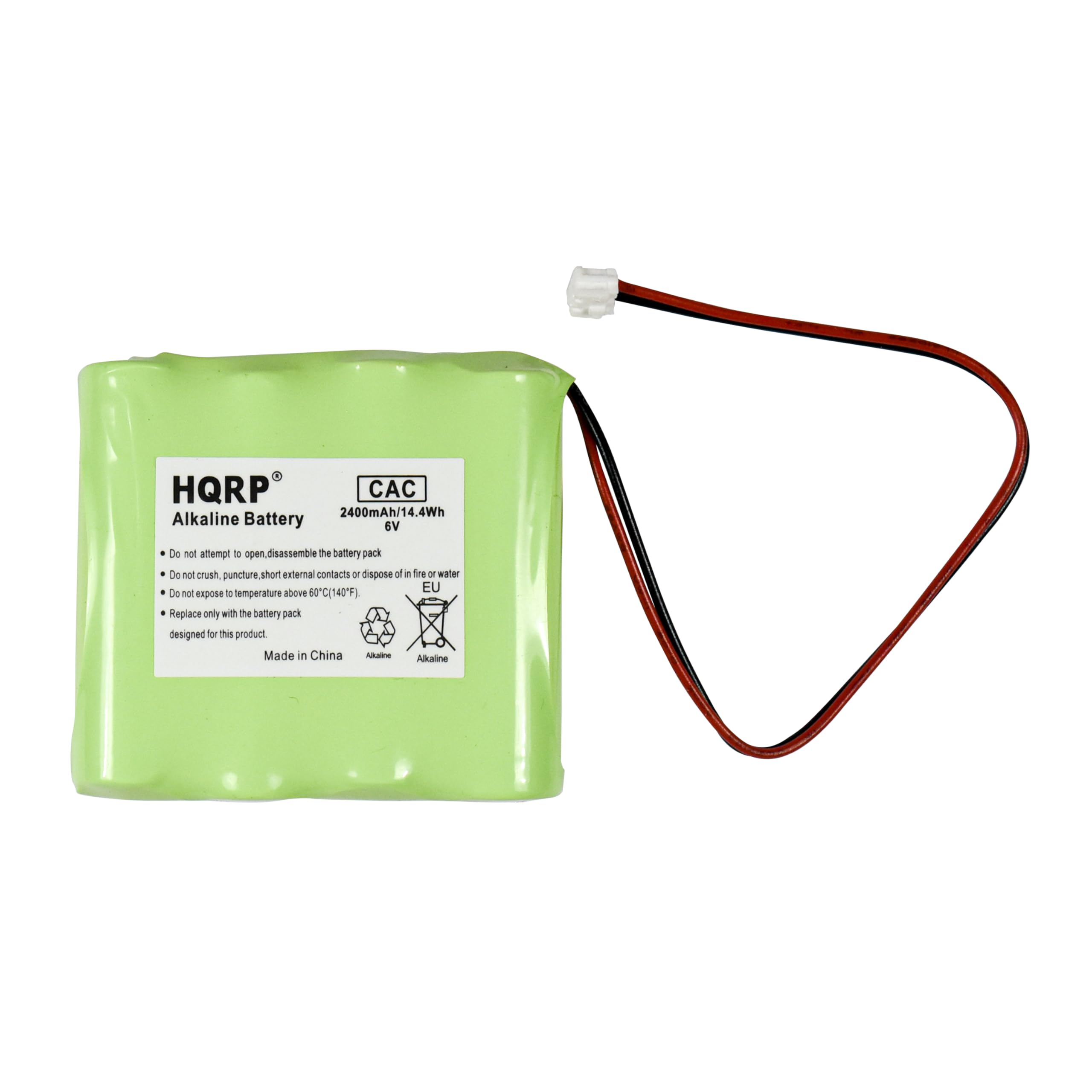 HQRP 6V Battery Compatible with Saflok SDDC-A1115 A28110 X-GAA-FC42 A28100 HTL11 MT28100 CSS5200 4AA-CE121 NABC-72083700, HD Supply 884952 100-0195 26111702, DRY0017 DRY0201 Hotel Door Lock