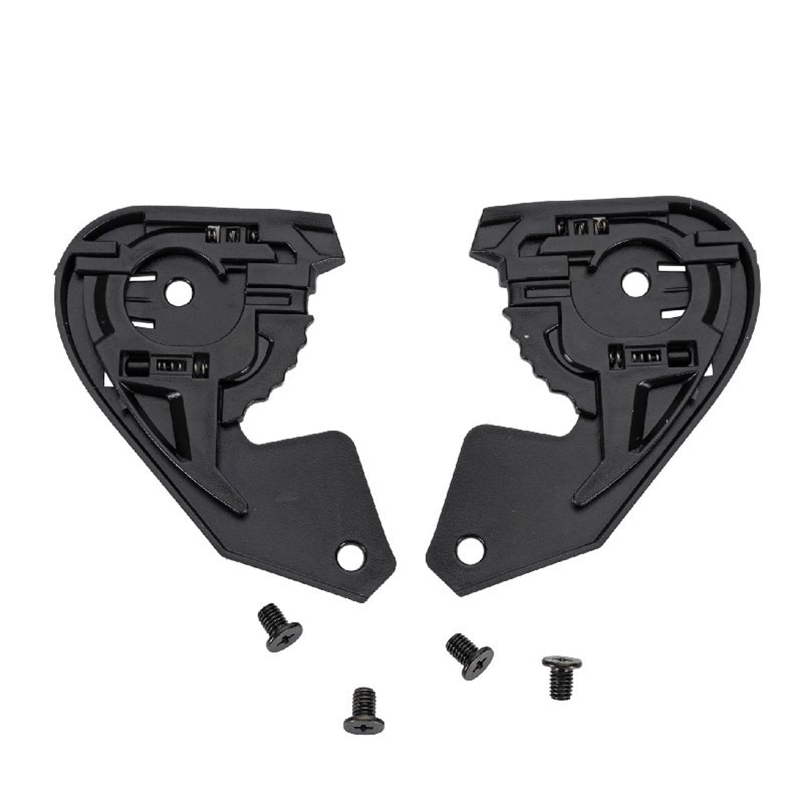 Viseras de casco JHM-802 con base de repuesto para parabrisas frontal de moto 8