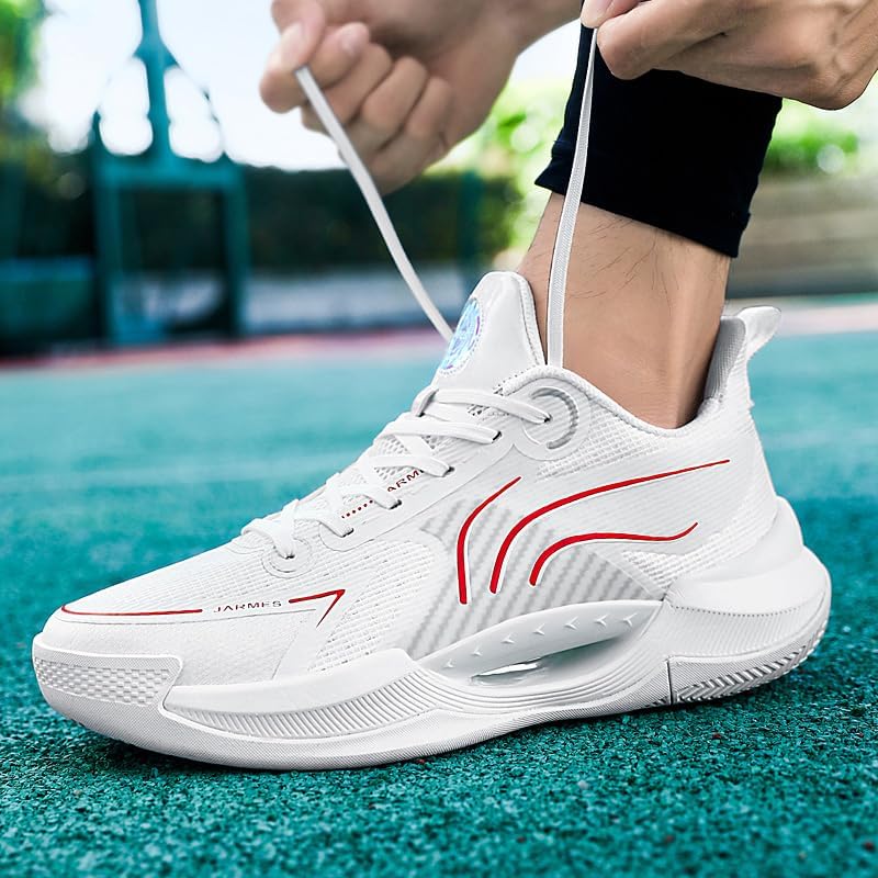 Women Basketball Shoes Fashion Athletic Sneakers Unisex Outdoor Sport Shoes Lightweight Volleyball Shoes Non Slip Basketball Shoe - Image 3