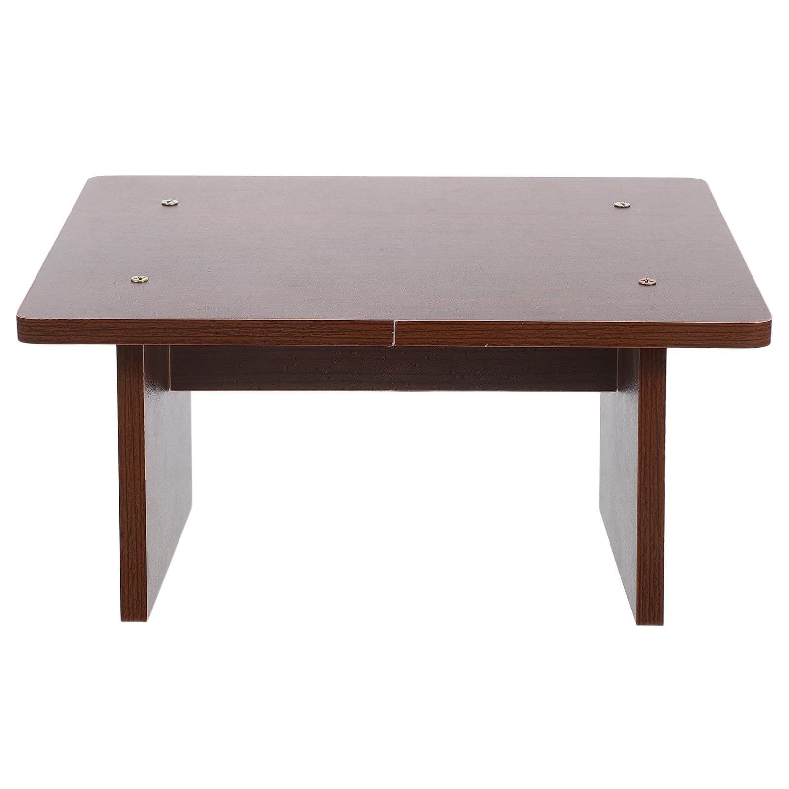 Reposapiés de Oficina, Reposapiés Debajo Mesa, Madera, Inclinado, Base Antideslizante, Portátil, para Escritorio de Pie, Silla de Oficina en Casa y Silla Gamer
