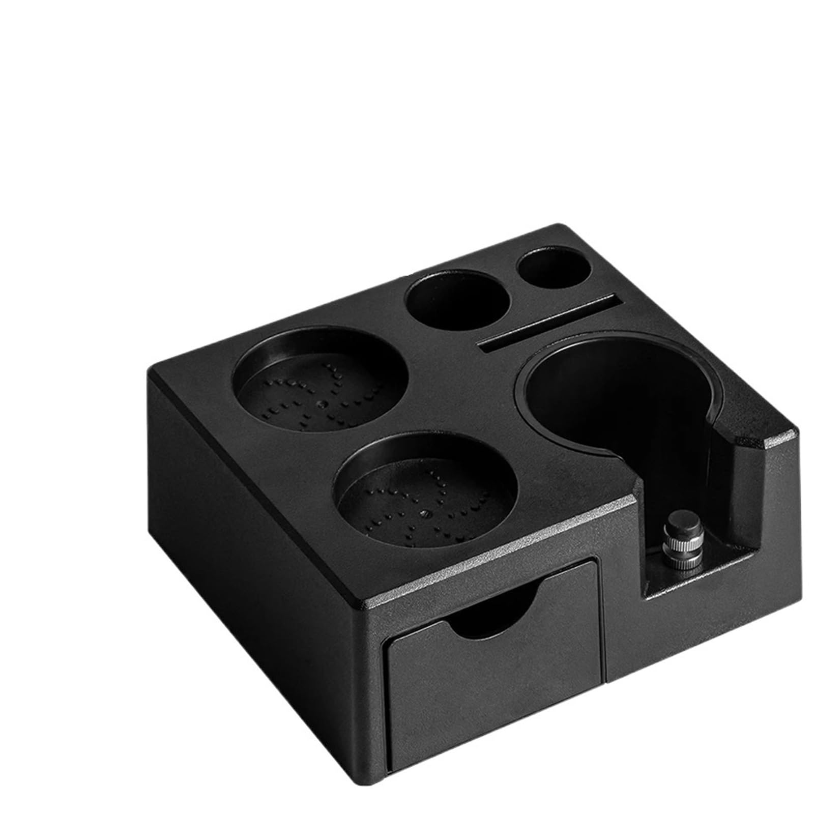 EstacióN De Apisonamiento De Espresso Y Caja De Go Estante portafiltro de café 51/53/58mm, soporte distribuidor, for tapete Espresso, caja golpe for, accesorios