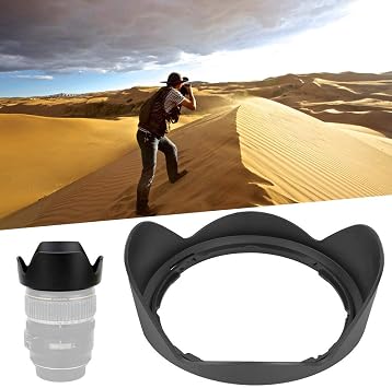 HB-23 Lens Hood, Sunshade Rainproof Cover Replacement 77mm for 17-35mm F/2.8D, 18-35mm F/3.5-4.5G ED