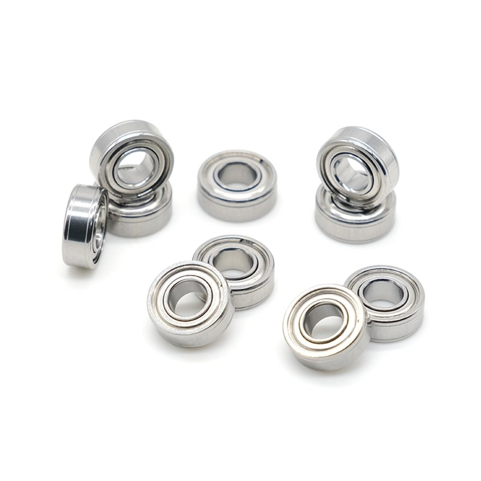 Łożyska 10 szt. Kołowrotek wędkarski SMR115ZZ ze stali nierdzewnej 5 x 11 x 4 mm