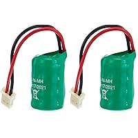 VIMAR 00910 Batteria Ricaricabile Ni-MH 4,8 V 80 mAh di Ricambio per torce elettroniche