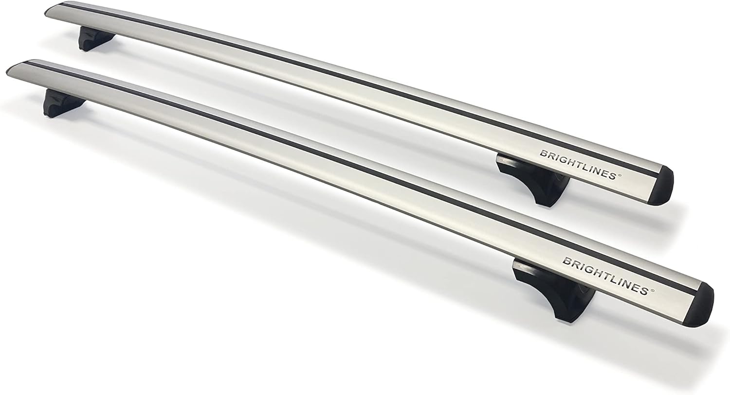BRIGHTLINES Heavy Duty Anti-Theft Premium Aluminum Roof Bars Roof Rack Crossbars Compatible with 2017 2018 2019 2020 2021 2022 2023 2024 2025 2026 Audi Q7