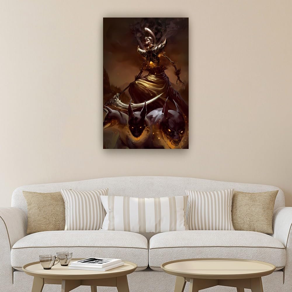 Amazon.com: Binyeen Ancient Greek Hades and Cerberus Poster