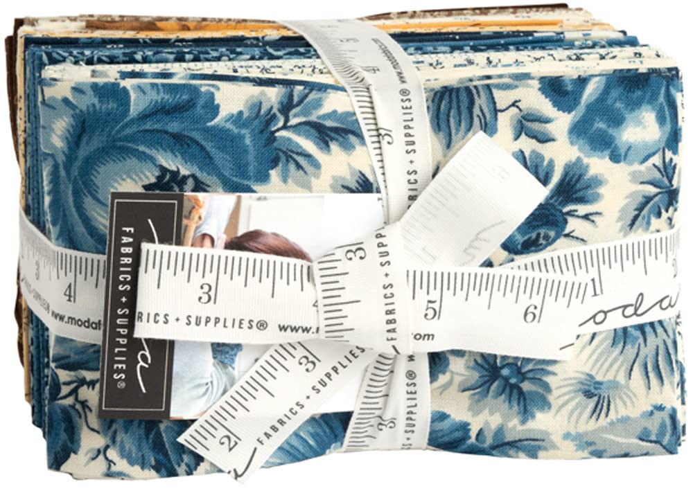 Betsy Chutchian Amelia's Blues 32 Fat Eighths Moda Fabrics 31650F8