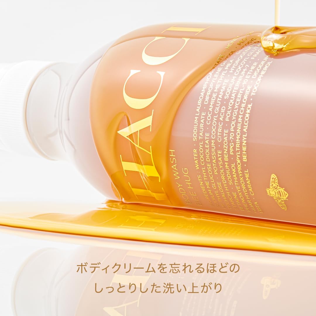 Amazon.co.jp: HACCI (ハッチ) ボディウォッシュ BEE HUG 385mL