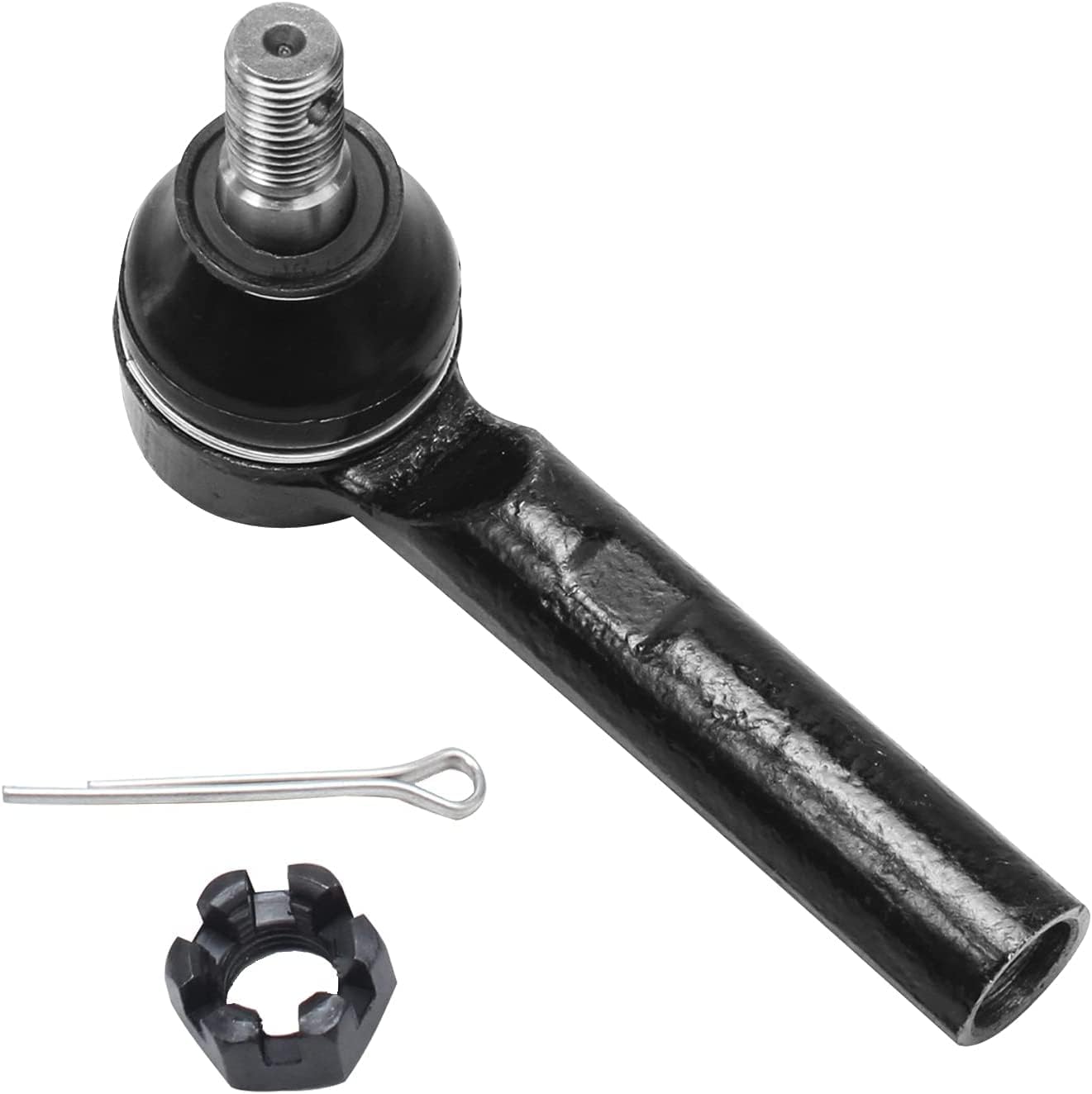 Detroit Axle - 6pc Front Suspension Kit for 2003-2009 4Runner FJ Cruiser Lexus GX470 2 Lower Ball Joints 2 Sway Bar Links 2 Outer Tie Rod End Links 2004 2005 2006 2007 2008 Replacement