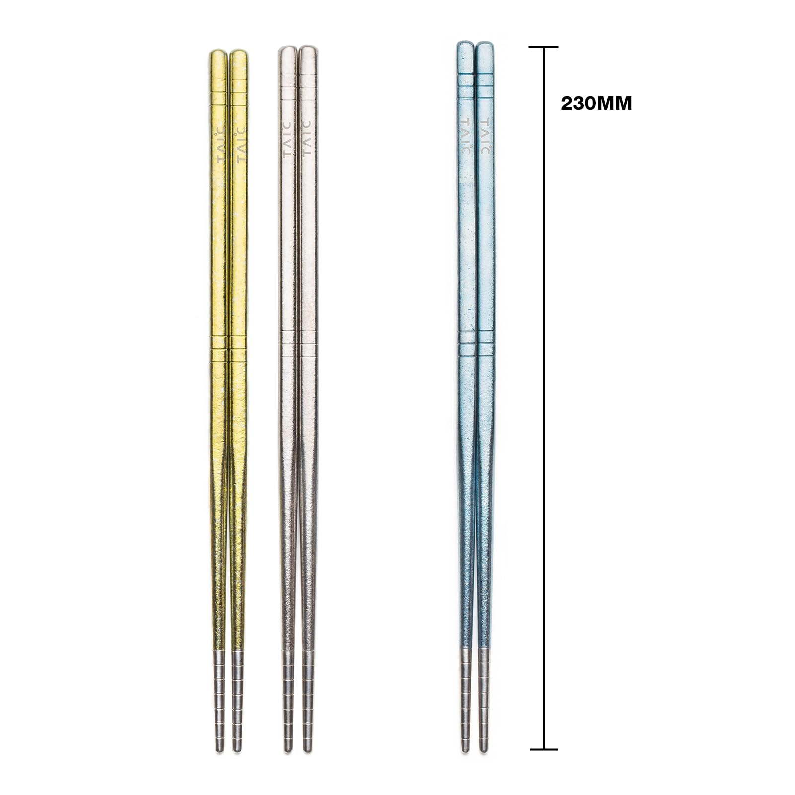 Amazon | TAIC 純チタン角箸 超軽量 アウトドア箸 滑り止め キャンプ
