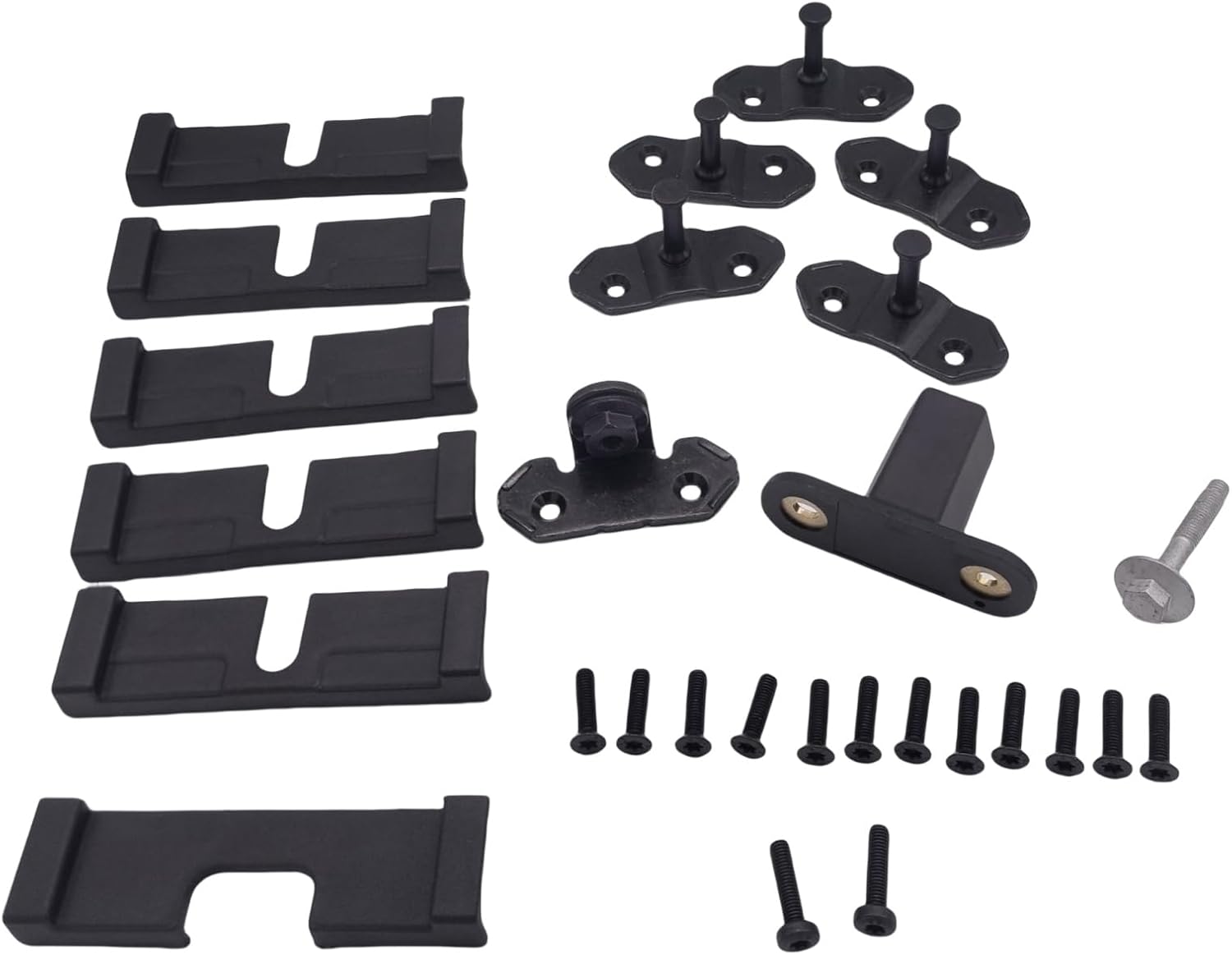 Truck Tonneau Cover Strikers, Covers, Fasteners Hardware Kit Compatible with Toyota Tacoma 2016-2023 Replacement 69442-04010 69415-04020