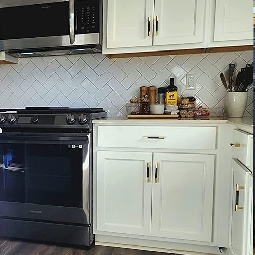 Miniatura 3 de Gutuwellea Paquete de 20 manijas moleteadas de gabinete de 3 pulgadas 2.992 in, tiradores de aluminio, tiradores de cajones moleteados, acabado de