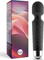 Vista 1 de Oliver James Vibrador de Varita para Mujeres - Vibrador Dildo de Juguete para Adultos Silencioso con 20 Patrones y 8 Velocidades Batería de 6
