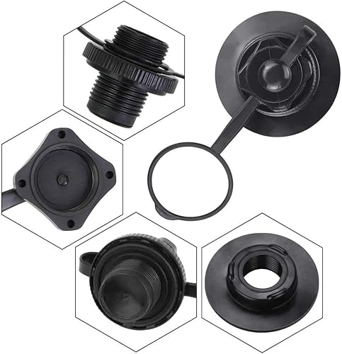 Miniatura 2 de Tapones de aire en espiral inflables para válvula de aire, 2 piezas