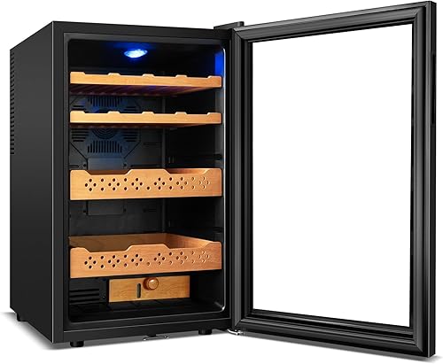 Miniatura 29 de Tylza Refrigerador de Bebidas de 15 Pulgadas de Ancho, Mini Refrigerador de Acero Inoxidable Enfriador de Bebidas Bajo Mostrador, Refrigerador de