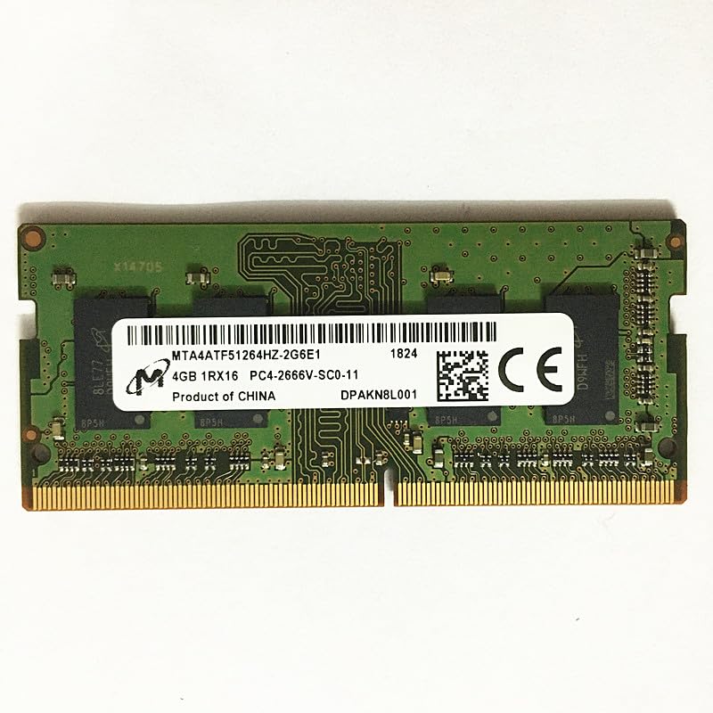 Micron ddr4 4gb 2666 laptop rams 4GB 1Rx16 PC4-2666V-SC0-11 DDR4