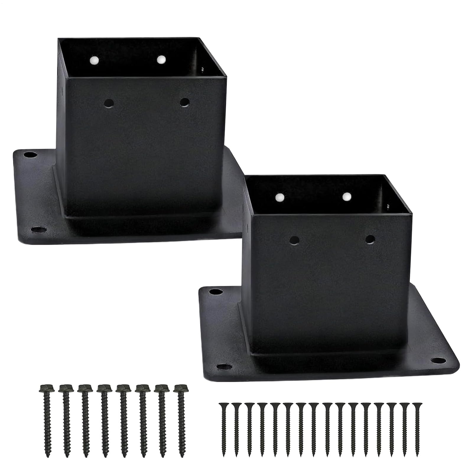 Soportes de 8,4 x 8,9 cm para cercados y pérgolas