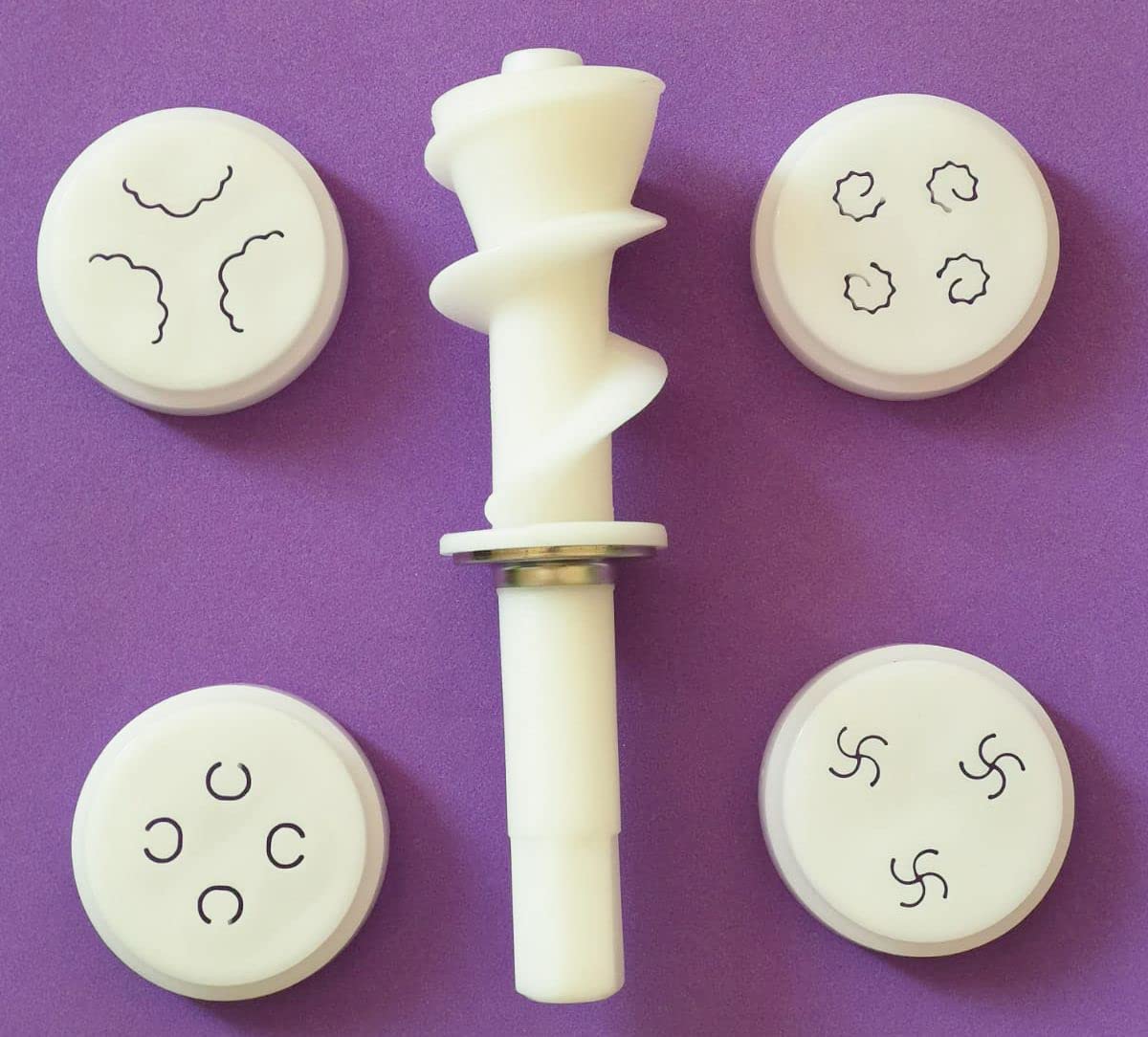 Set 10 Trafile Orizzontali Per Macchine Pasta Sirge - 4 Spaghetti, 3 Tagliatelle, 1 Maccherone, 2 Lasagna - Foto 11