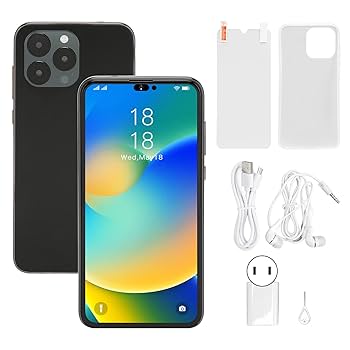 スマートフォン本体 JJ Amazon | ロック解除済みスマートフォン、Android 10用の6.1