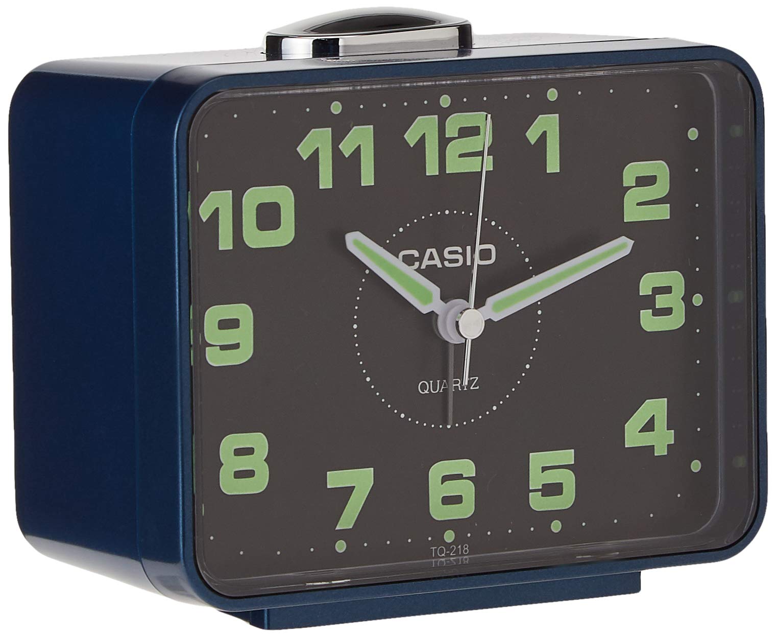 Casio TQ-218-2D Desk Alarm Clock, Blue, TQ-218-2DF- Buy Online in Uruguay  at Desertcart - 257561728.