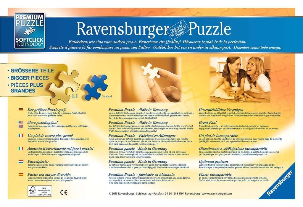 Ravensburger Puzzle 500 Pezzi: Cavallo Sulla Spiaggia 49x36 Cm, Per Adulti E Famiglie