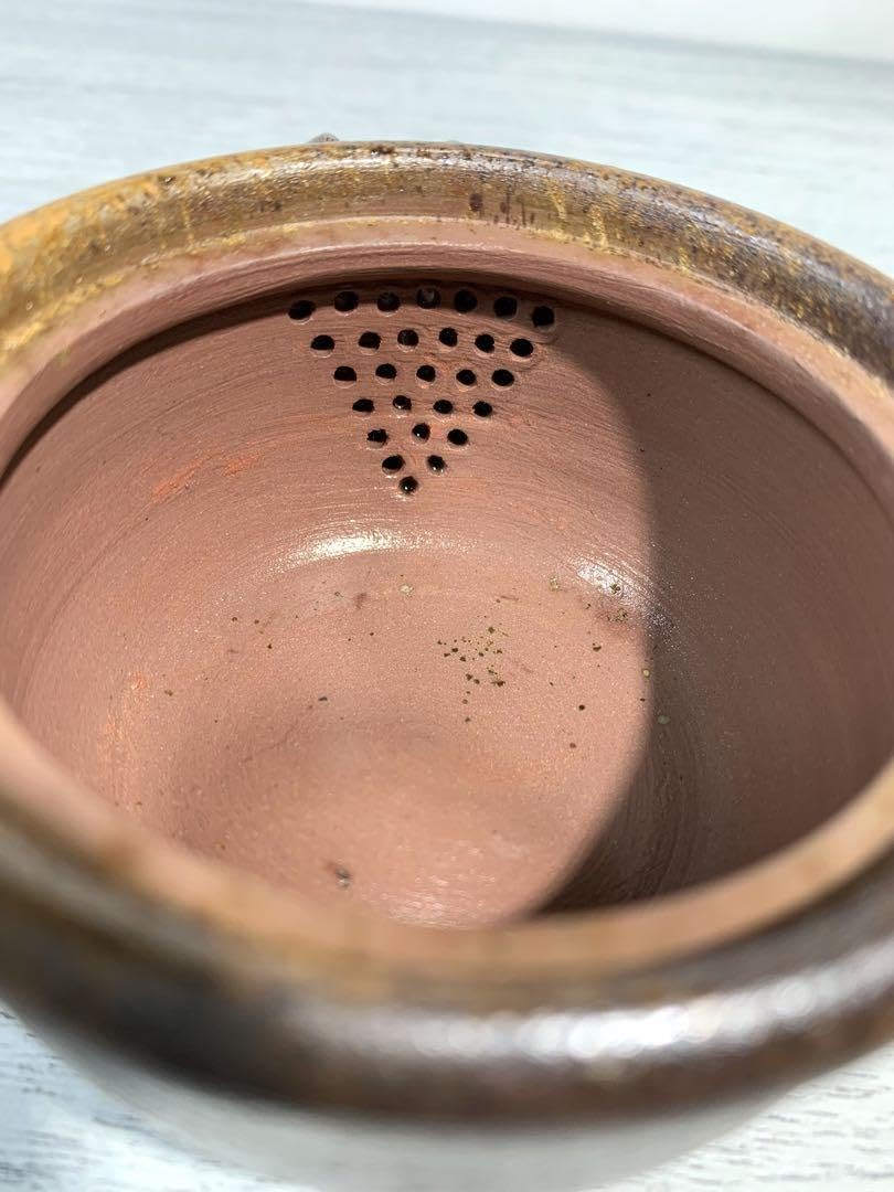 Amazon.co.jp: 備前焼 宝瓶龍摘み訳あり価格 : ホーム＆キッチン