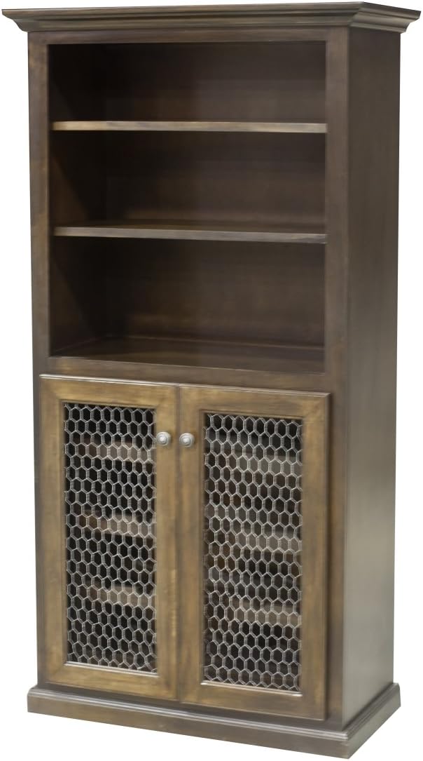 Eagle Furniture 18101NGMB 24 Bottle Wine Cabinet & Storage, Midnight Blue