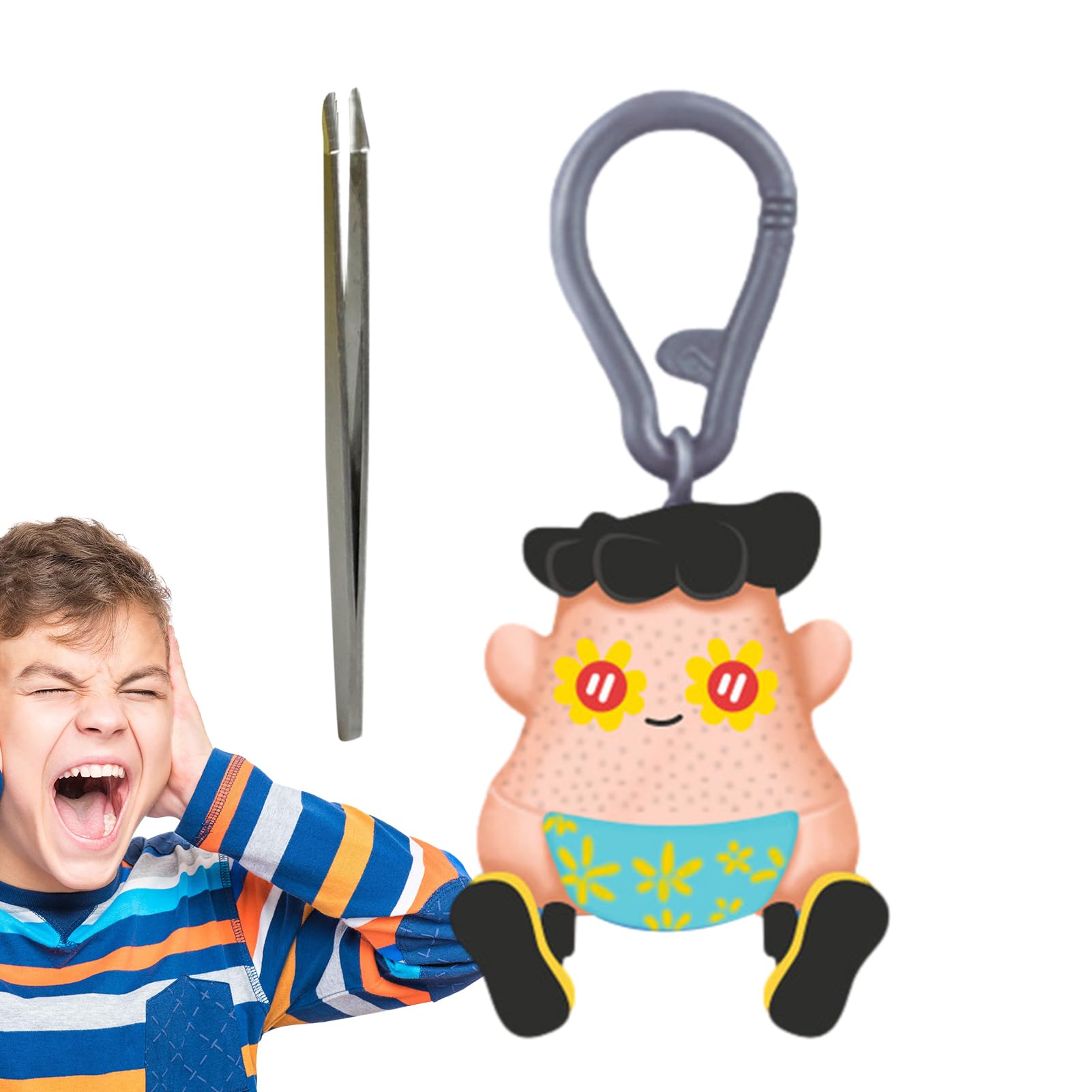 Amazon | 黒ずみおもちゃ 楽しい髪を引っ張るフィジェットおもちゃ