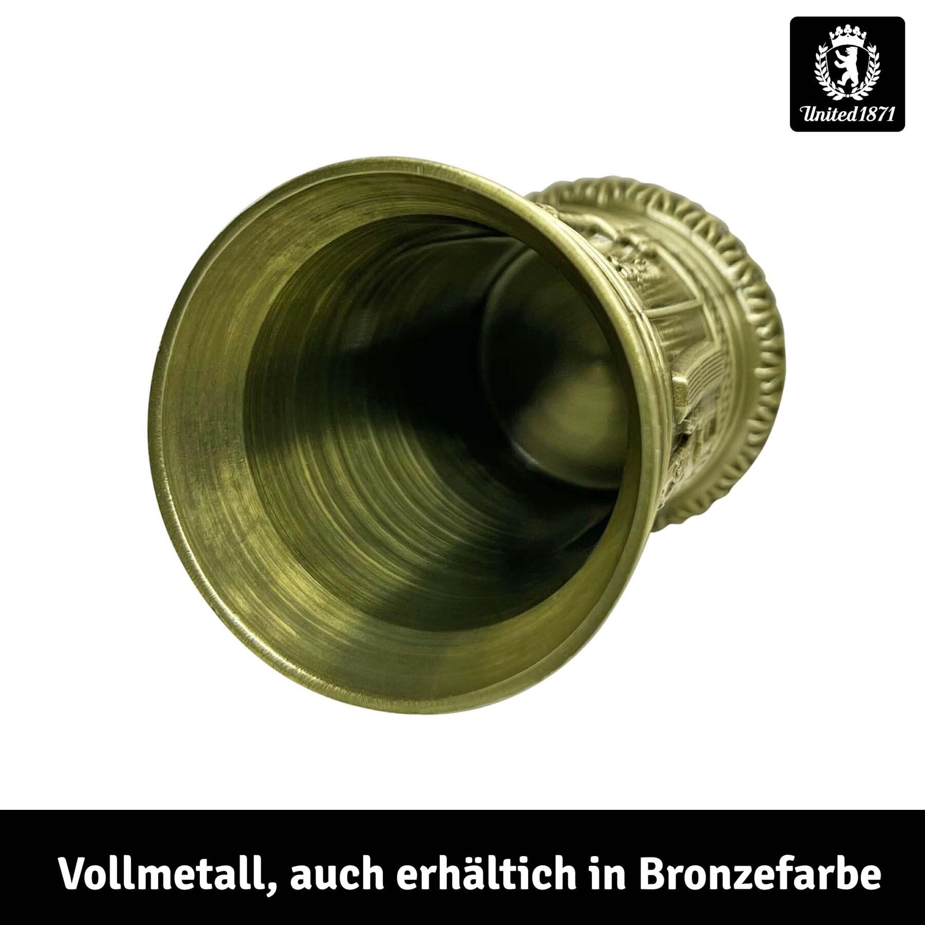 Berlin Souvenir (Zestaw 2) Kieliszki metalowe, Kieliszek jako pamiątka z Niemiec
