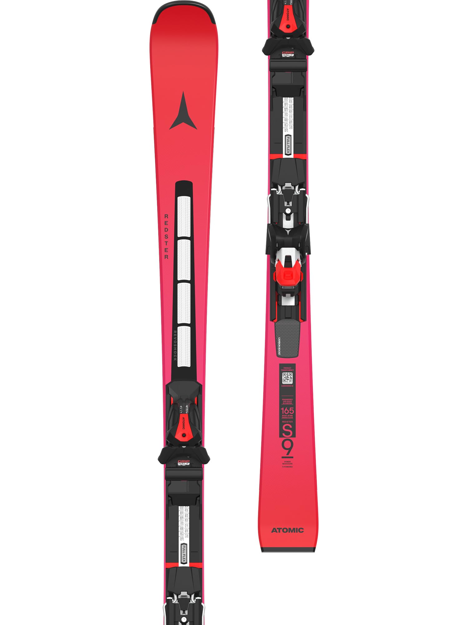 Atomic REDSTER S9 RVSK S + I 12 GW Slalom Ski Experten 25/26 rot rot