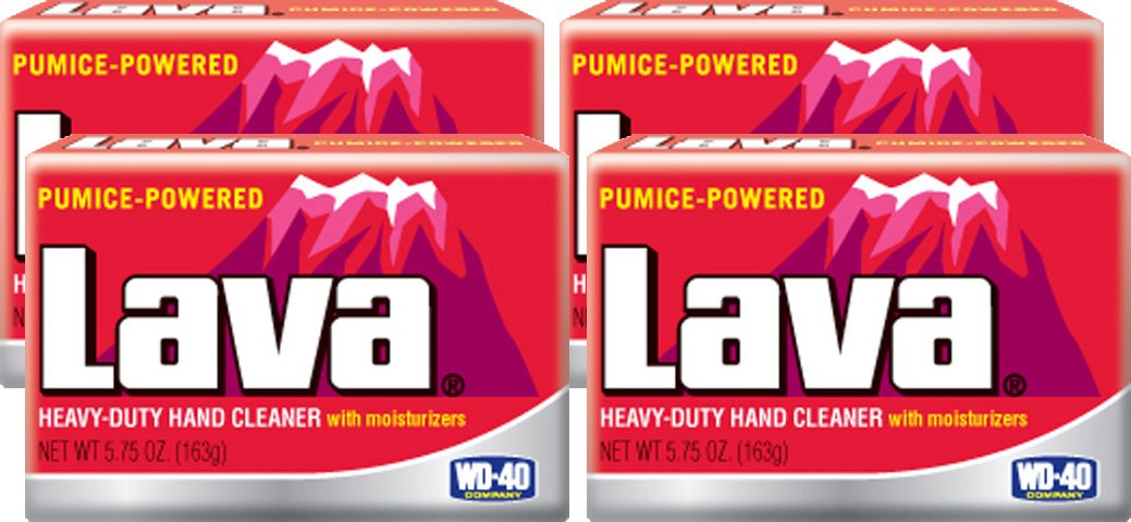 Lava 10185 Heavy-Duty Hand Cleaner with Moisturizers, 5.75 oz. (Pack of 4)