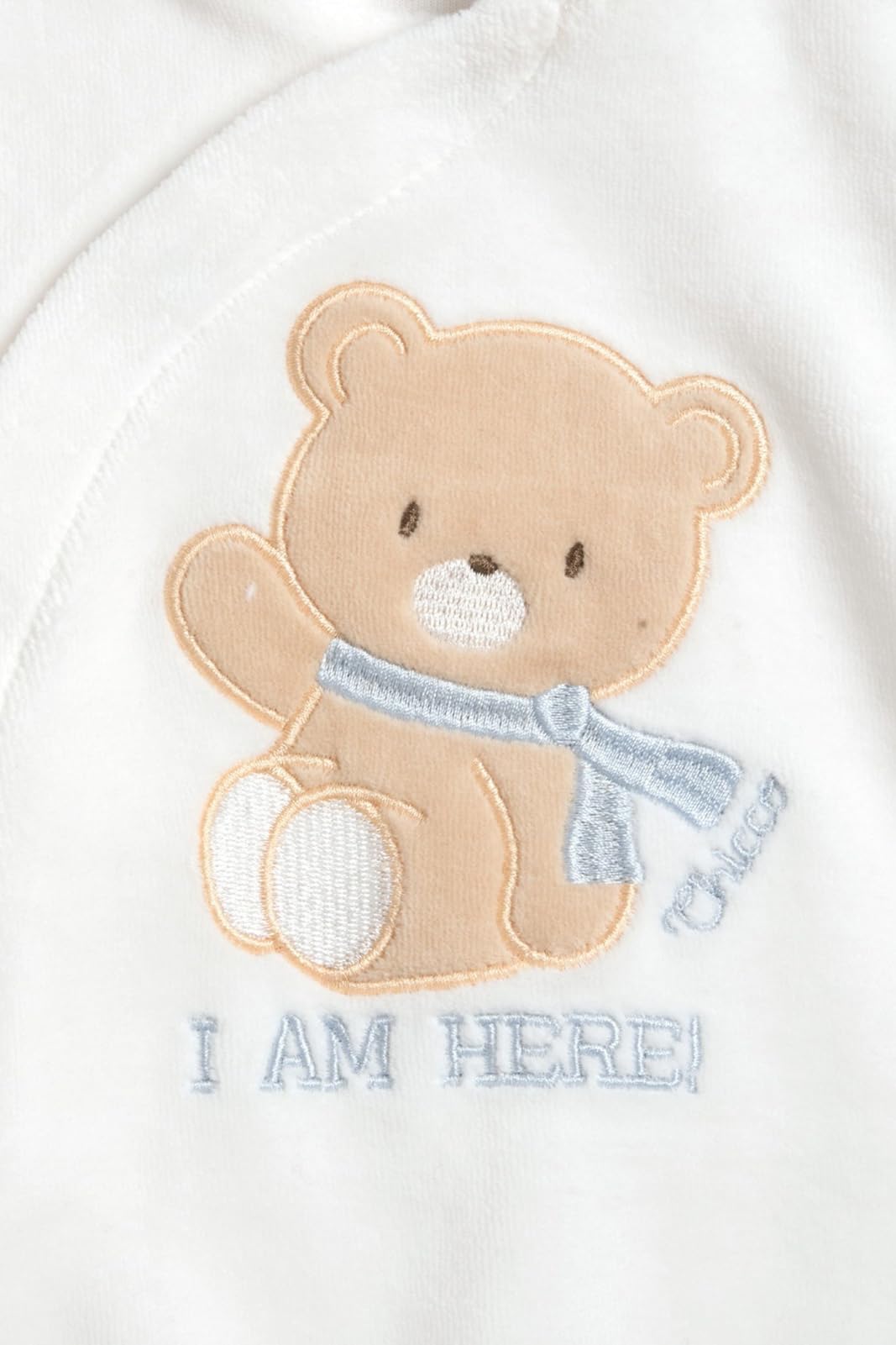 Chicco, Tutine Neonato e Neonata, Set di 3 Tutine in Morbida Ciniglia con Piedino, Idee Regalo Nascita, Abbigliamento Bambino e Bambina 0-24 Mesi, Designed in Italy