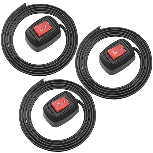 Interruptor basculante para coche, interruptor de encendido y apagado, interruptor de botón pulsador de CC de 12 V, interruptor de tira de luz LED,