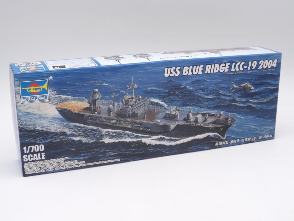 Trumpeter 05717 Model Kit USS Blue Ridge LCC 19 2004