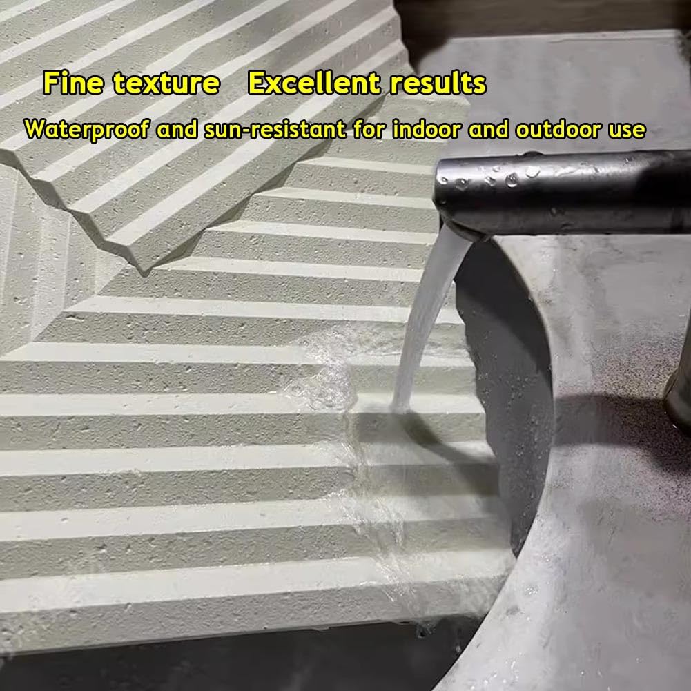 Tabique de PU Hueco, Paneles de Pared de ladrillo con Textura de Espina de Pescado 3D, Revestimiento de PU Impermeable y Recortable para decoración Interior Ligera, Fondo de sa