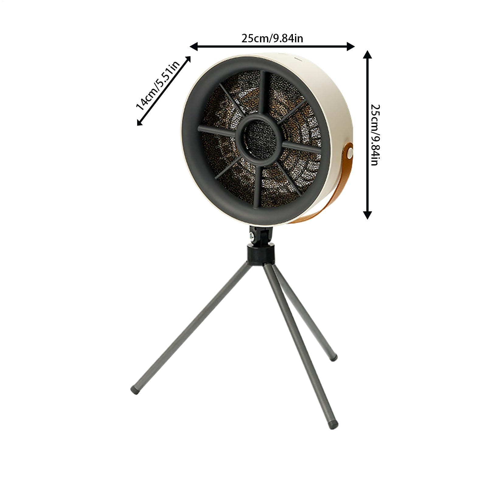 Cappa aspirante compatta da scrivania, 3 velocità, alimentata da | Ventilatore estrattore per Hot Pot, picnic, barbecue, cucina interna ed esterna, campeggio,