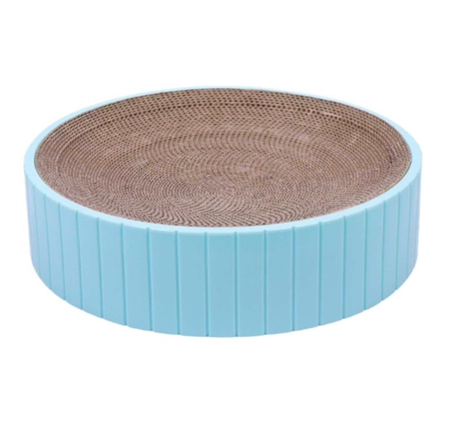Tiragraffi Cartone per Gatti Tiragraffi for Gatti, Ciotola for Letto, Protezione for Mobili Ondulati, Tiragraffi for Macinare Gli Artigli Tiragraffi per Gatti(Blue)