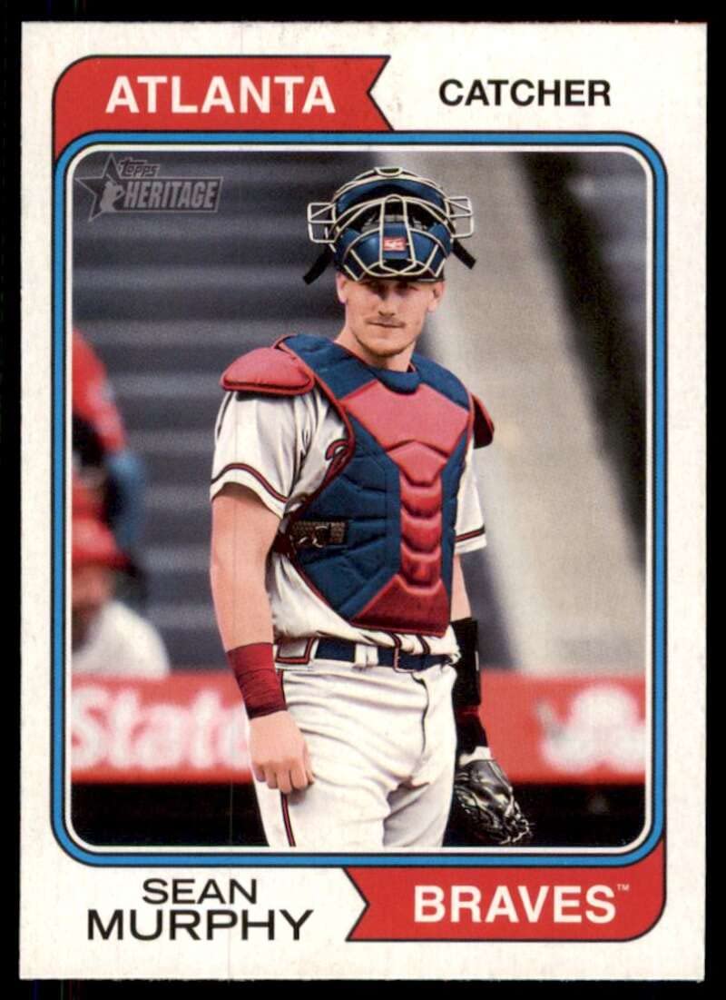 Amazon.com: 2023 Topps Heritage #177 Sean Murphy Atlanta Braves