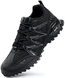 Kricely Men's Walking Shoes Breathable Lightweight Fashion Sneakers Non Slip Sport Gym Jogging Trail Running Shoes